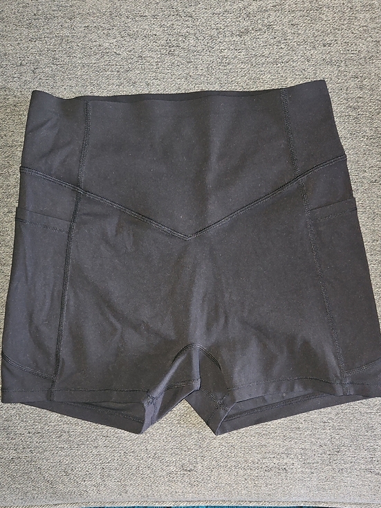 HALARA Pants - HALARA Black High-Rise Shorts S